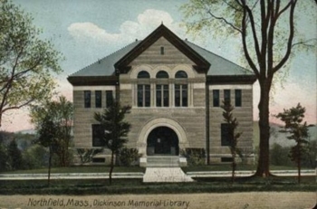 old photo Dickinson Library